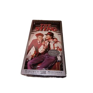 The Sting (VHS, 1998, 25th Anniversary Widescreen Edition) New, Factory Sealed